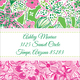 Preppy Safari Square Address Labels Image 2 of 2